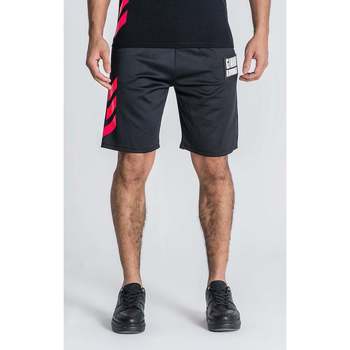 Textil Homem Shorts / Bermudas Gianni Kavanagh Black Cyber Loose Shorts Black