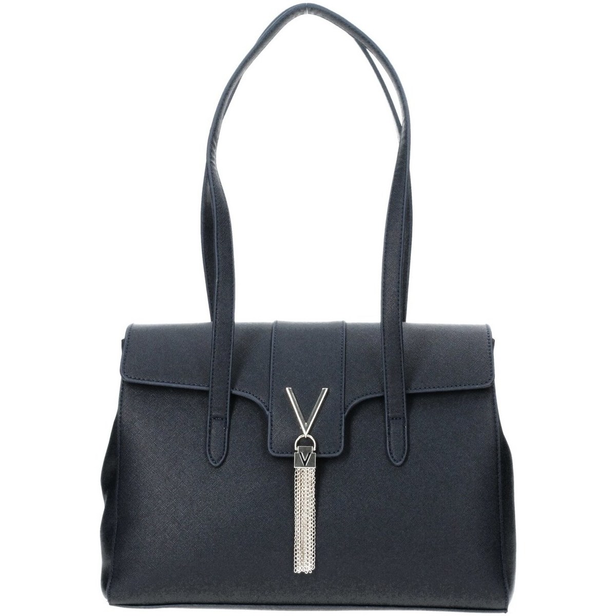 Malas Mulher Bolsa de ombro zip Valentino Bags VBS1IJ12 Azul