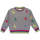Textil Rapariga Sweats Y-Clù YB18490-8-18 Cinza