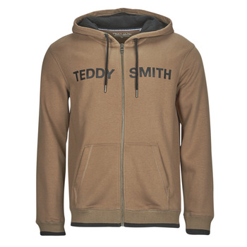 Textil Homem Casacos de malha Teddy Smith GICLASS HOODY Bege