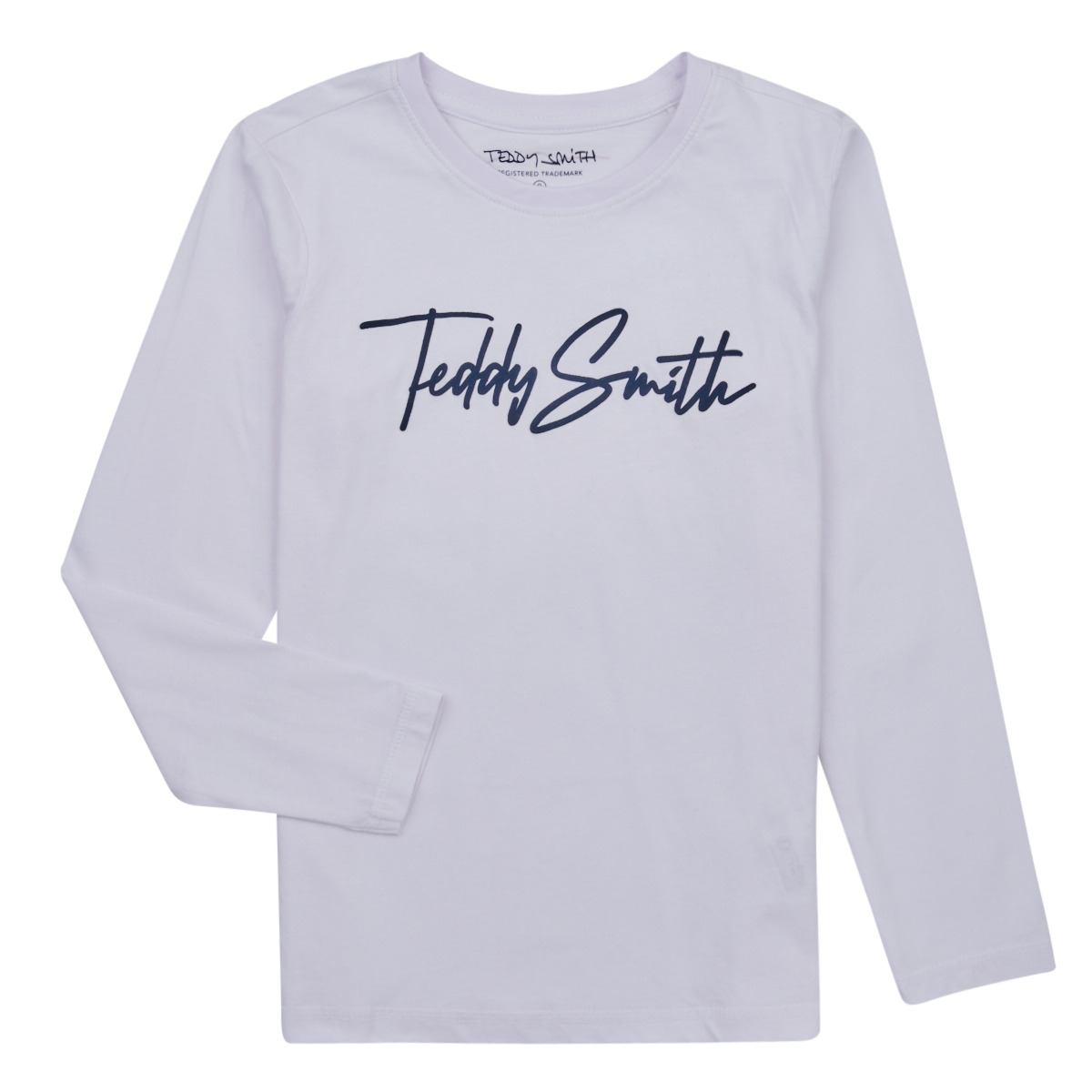 Textil Rapaz T-shirt mangas compridas Teddy Smith Du kannst jetzt kaufen bei SVD das Produkt WINDOW HOODIE KNIT von der Saison SP2022 Branco