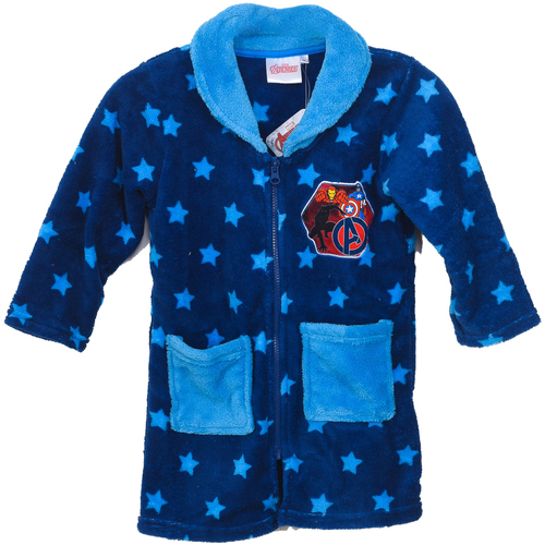 Textil Rapaz Pijamas / Camisas de dormir Kisses&Love HU7383-NAVY Azul