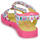 Sapatos Rapariga Sandálias Agatha Ruiz de la key Prada SMILEN Branco / Rosa