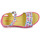 Sapatos Rapariga Sandálias Sohle Prada Sohle Prada Margit leather shoulder bag SMILEN Branco / Rosa