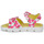 Sapatos Rapariga Sandálias Agatha Ruiz de la BALDACCINI Prada MINIS Branco / Rosa
