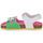 Sapatos Rapariga Sandálias Prada logo plaque keyring poucha Prada BIO Branco
