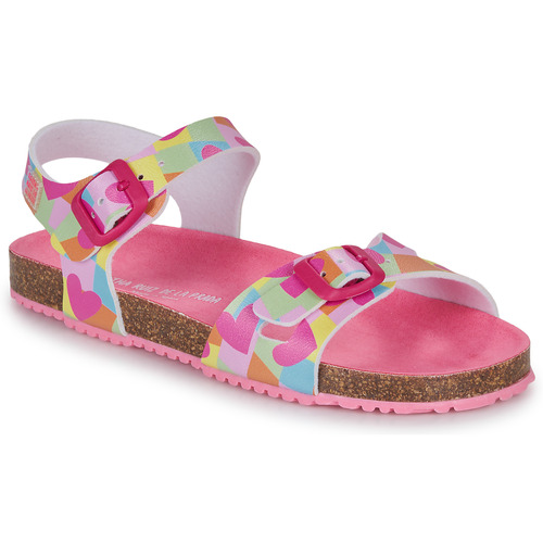 Sapatos Rapariga Sandálias prada wool slim-fit top BIO Rosa