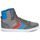 Sapatos Homem Sapatilhas de cano-alto hummel SLIMMER STADIL HIGH Cinza / Azul / Vermelho