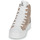 Sapatos Mulher Sapatilhas de cano-alto Vanessa Wu PINA Branco / Leopardo