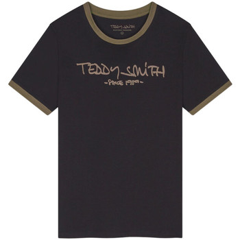 Textil Rapaz T-Shirt mangas curtas Teddy Smith  Cinza