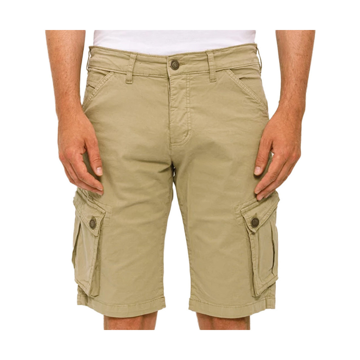 Textil Homem contours Shorts / Bermudas Paname Brothers  Verde
