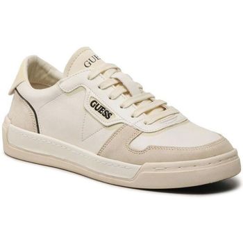 Sapatos Homem Sapatilhas Guess ELE11 STRAVE FM5STV LEA12-WHIWH Branco