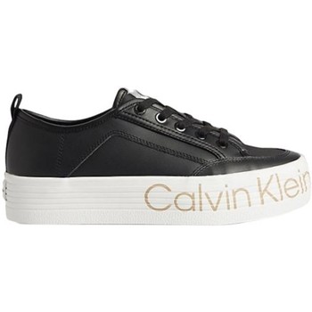 Sapatos Mulher Sapatilhas Calvin Klein Jeans YW0YW01025 BDS Preto