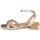 Sapatos Mulher Sandálias Gioseppo LINHARES Ouro / Conhaque