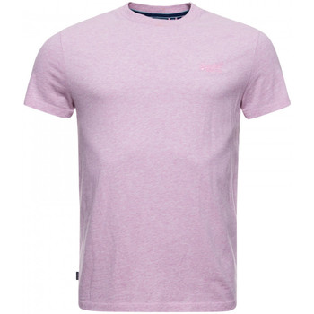 Textil Homem T-shirts e Pólos Superdry Vintage logo emb Rosa