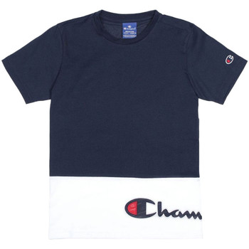 Textil Criança T-Shirt mangas curtas Champion  Azul