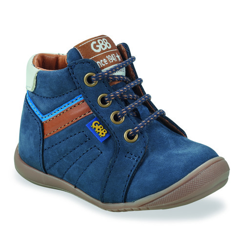 Sapatos Rapaz Sapatilhas de cano-alto GBB MADELIN Azul