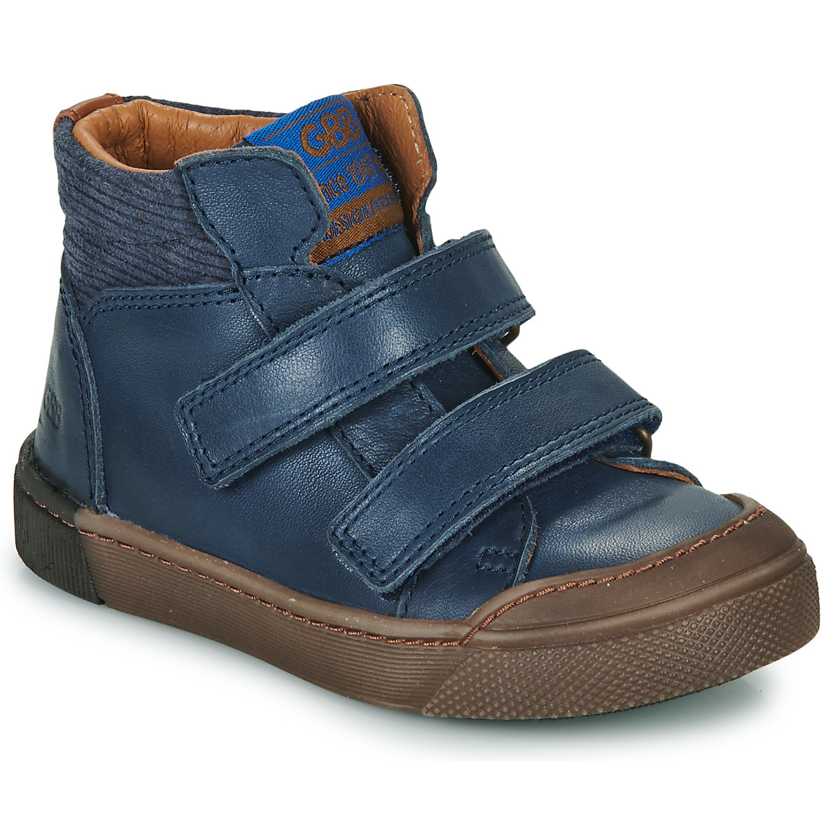 Sapatos Rapaz Sapatilhas de cano-alto GBB TERENCE Azul