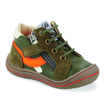 Sapatos Rapaz Sapatilhas de cano-alto GBB FLEXOO ZIPOU Verde