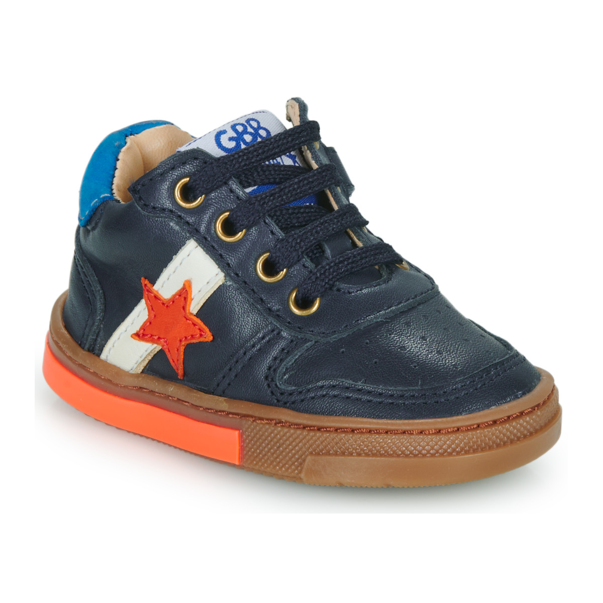 Sapatos Rapaz Sapatilhas de cano-alto GBB RIKKIE FLEX Azul