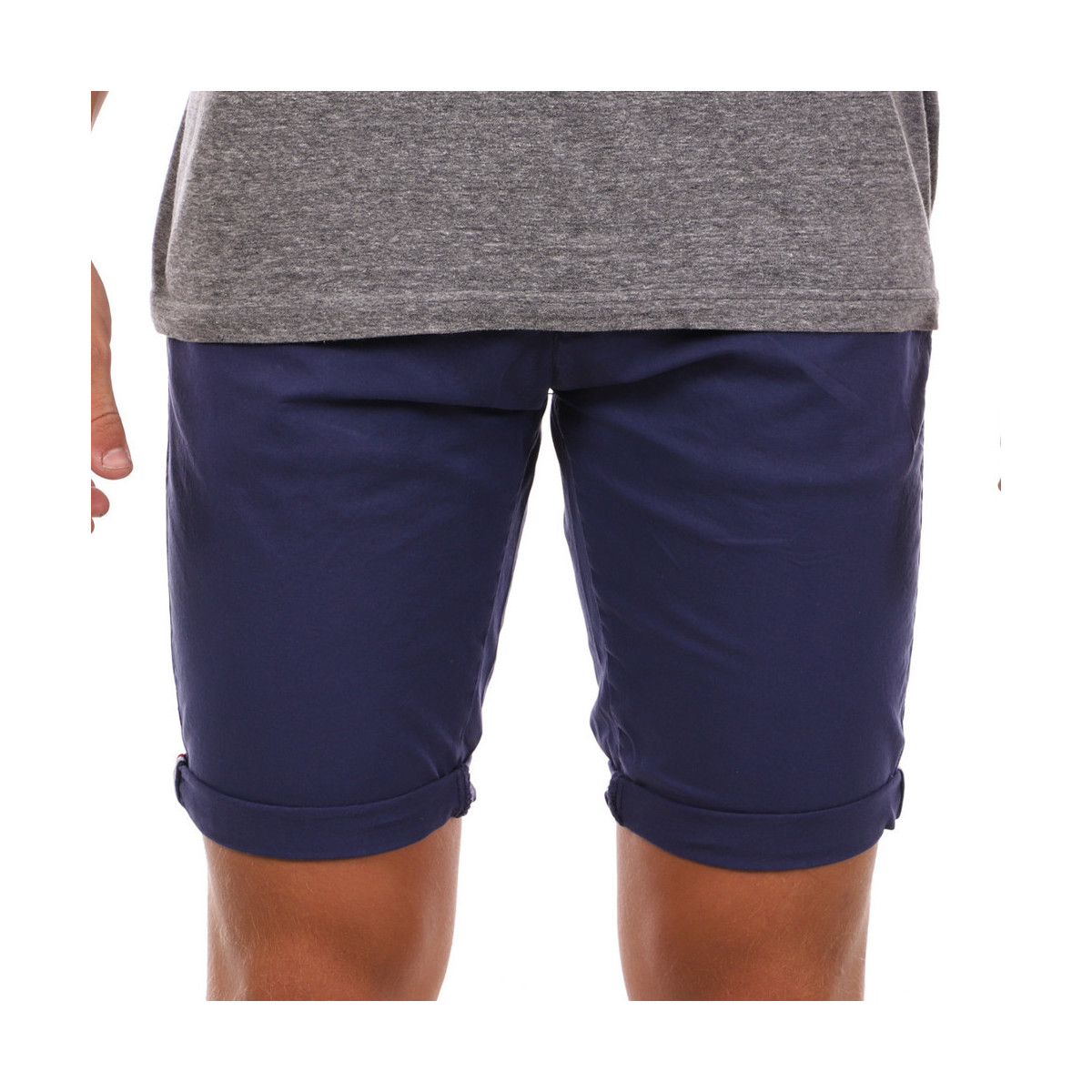 Textil Homem cotton Shorts / Bermudas La Maison Blaggio  Azul