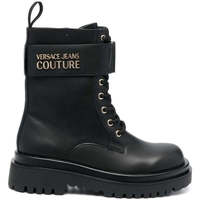 Sapatos Mulher Botins Versace Swingers Jeans Couture  Preto