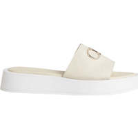 Sapatos Mulher Chinelos Calvin Klein JEANS aus  Branco