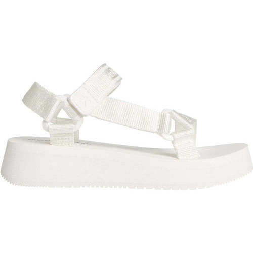 Sapatos Mulher Sandálias desportivas IRO Keita abstract-print wrap dress  Branco