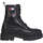 Sapatos Mulher Trainers TOMMY JEANS Hybrid Tommy Jeans Boot EM0EM00836 Black BDS  Preto