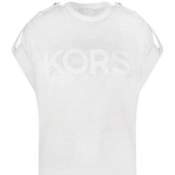 Textil Mulher T-shirts e Pólos MICHAEL Michael Kors MR350XK97J Branco
