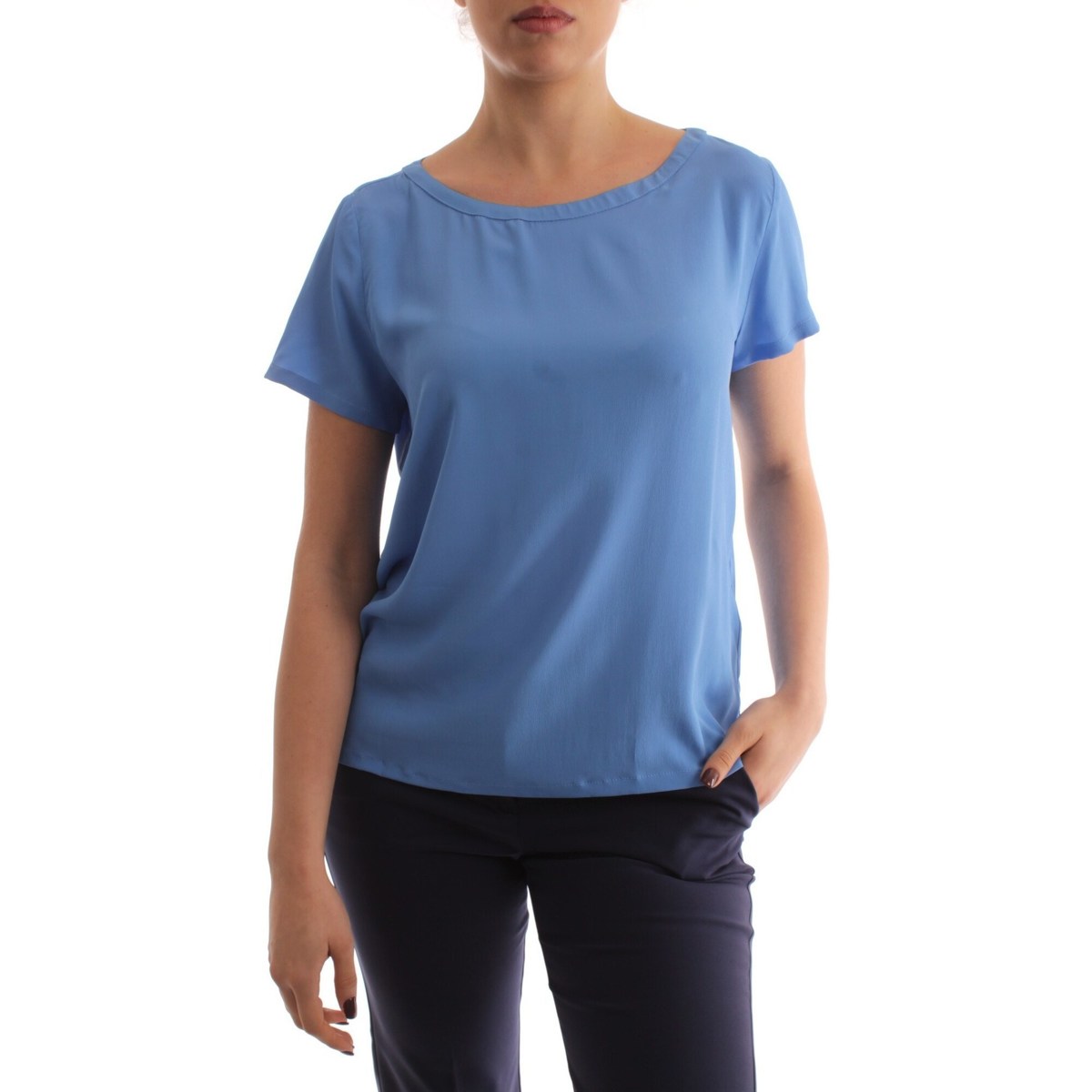 Textil Mulher camisas Emme Marella MACIGNO Azul