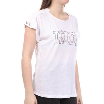 Textil Mulher Technical Running Shirt In Red With White Stitching Teddy Smith  Branco