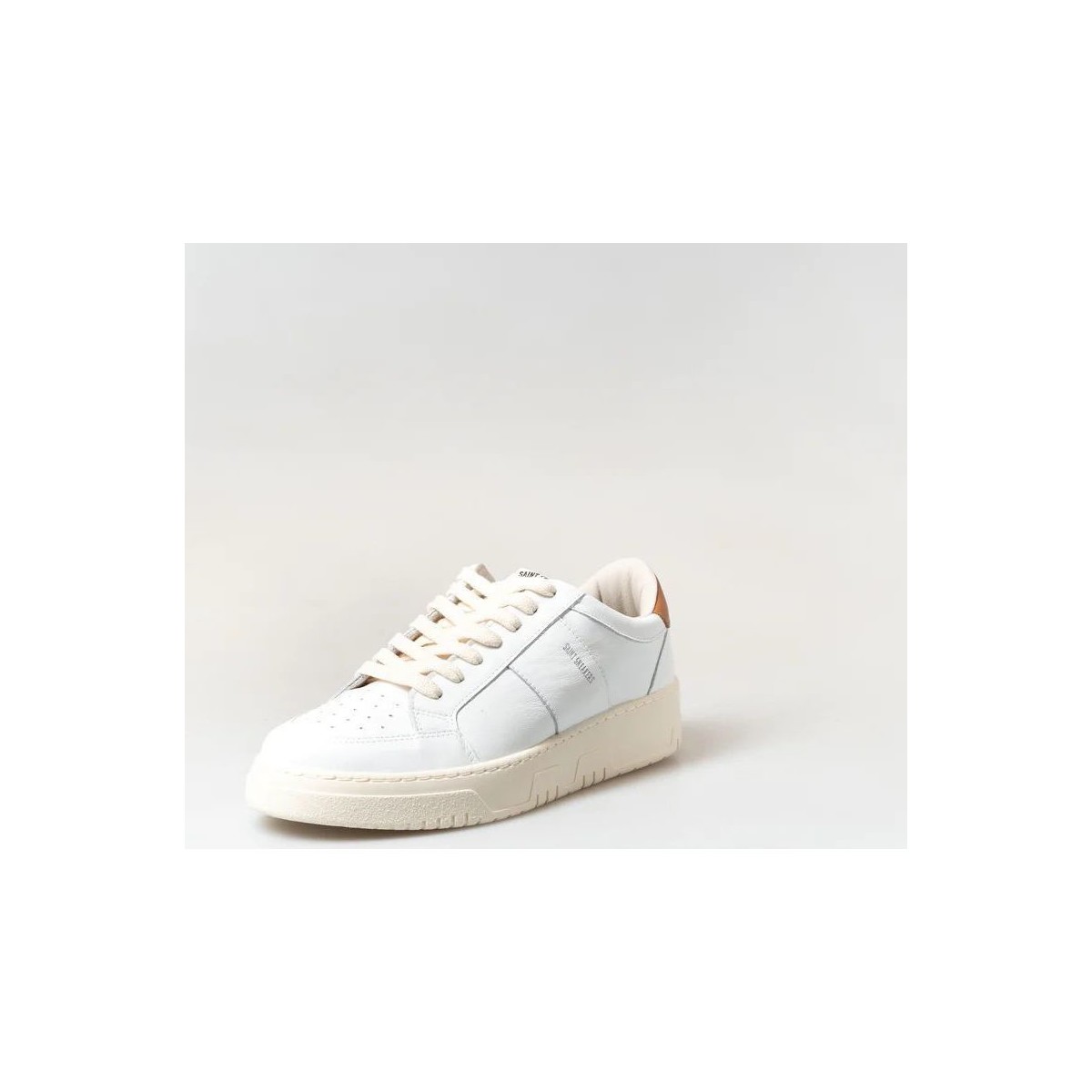 Sapatos Homem Sapatilhas Saint Sneakers GOLF WHITE/CUOIO-WHITE/CUOIO Branco