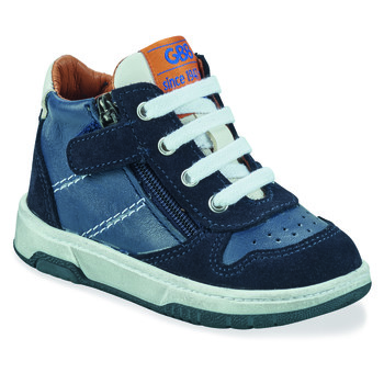 Sapatos Rapaz Quadros / telas GBB VALDECK Azul
