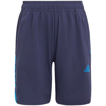 Textil Rapaz Shorts / Bermudas adidas campus Originals  Azul