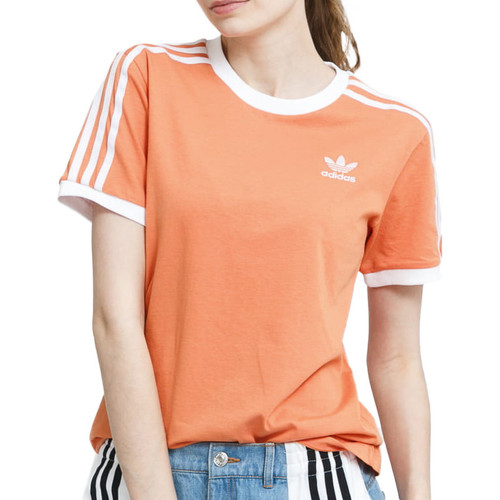 Textil Mulher T-Shirt mangas curtas adidas x_plr Originals  Laranja