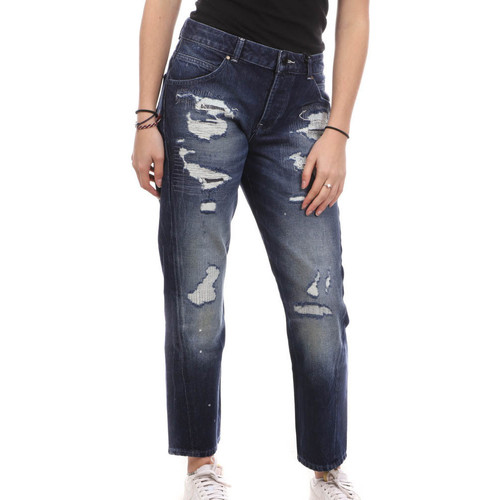 Textil Mulher Calças Jeans LEA12 Guess  Azul