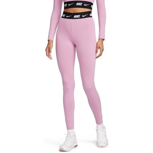 Nike Sportswear Club High-Waisted Leggings Rosa - Textil Collants Mulher  47,99 €