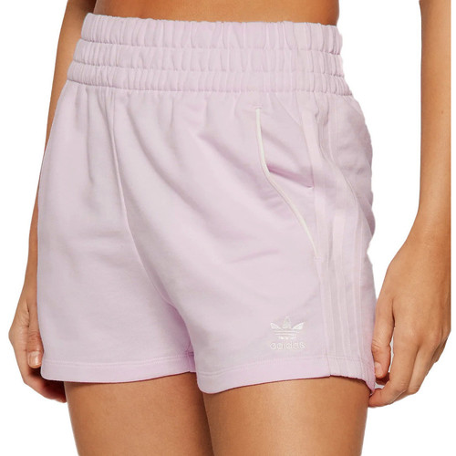 Textil Rapariga Shorts / Bermudas Back adidas Originals  Rosa