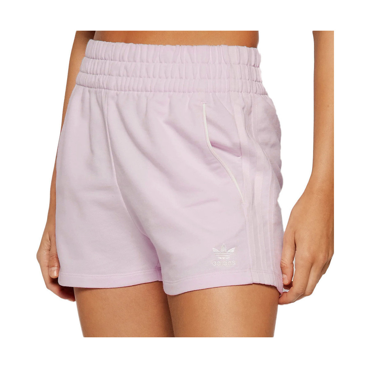 Textil Rapariga Shorts / Bermudas adidas Originals  Rosa