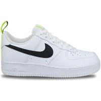 Sapatos Homem Sapatilhas Nike Air Force 1 '07 White Neon Blanc Branco
