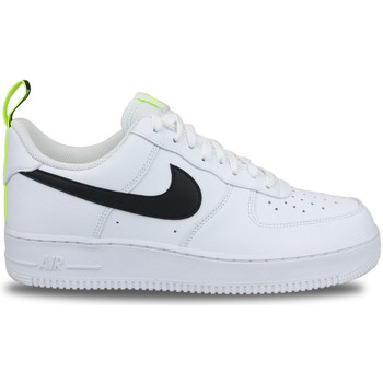 Sapatos Homem Sapatilhas feet Nike Air Force 1 '07 White Neon Blanc Branco
