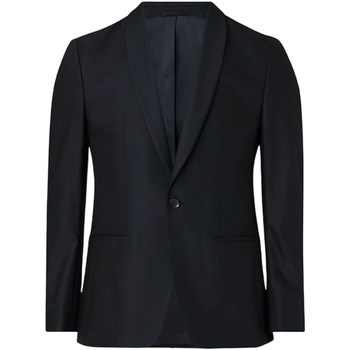 Textil Homem Casacos/Blazers Sudadera negra con capucha y logo de Calvin Klein Jeans K10K110837 Preto