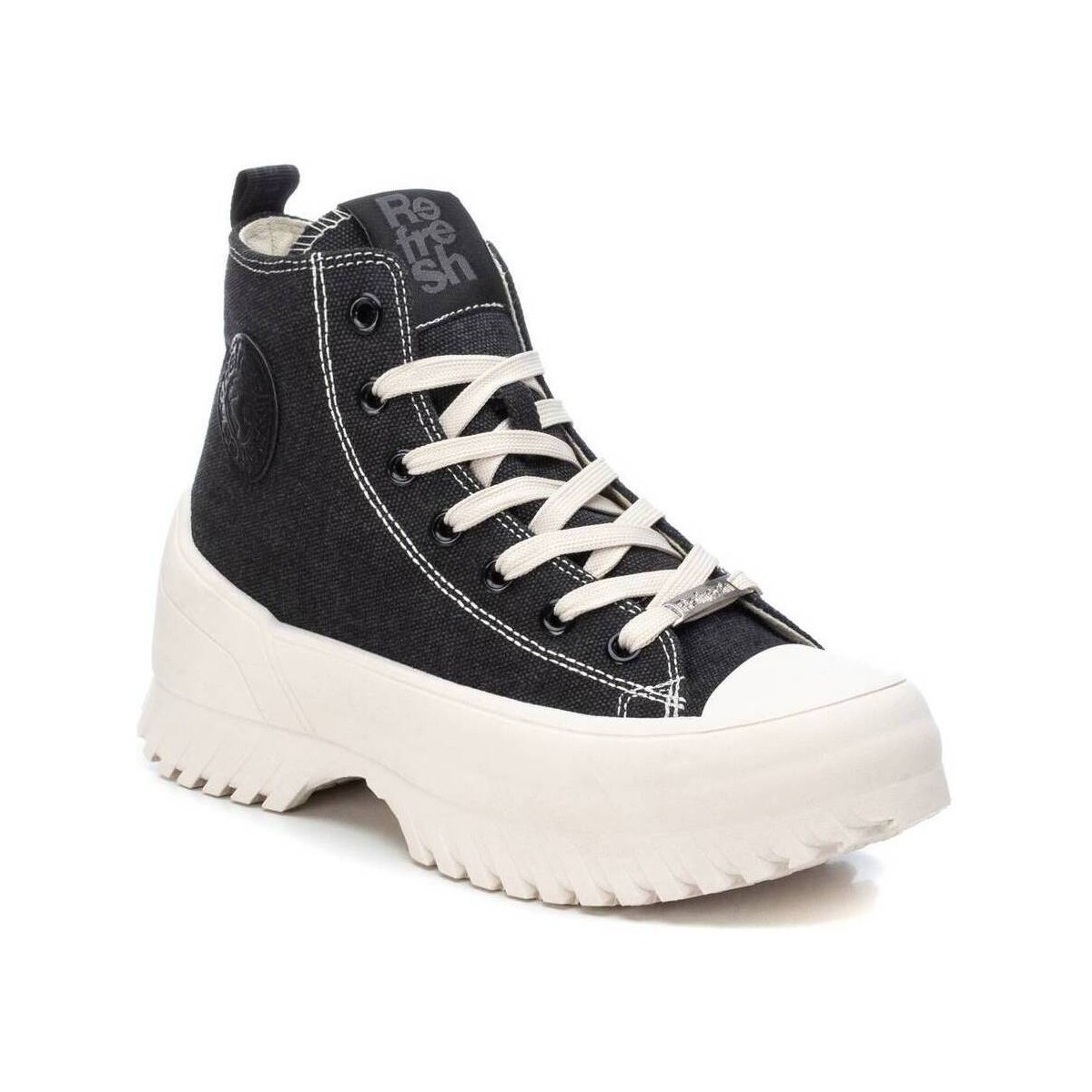 Sapatos Mulher Sapatilhas Refresh 17080302 Preto