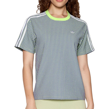 Textil Rapariga s watercolour floral shirt adidas Originals  Verde