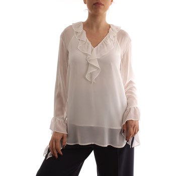 Textil Mulher camisas Maxmara Studio ALBATRO Branco