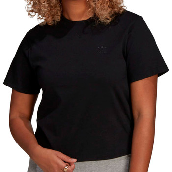 Textil Mulher T-shirts e Pólos adidas x_plr Originals  Preto