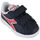 Sapatos Criança Sapatilhas Diadora 101.173339 01 C8594 Black iris/Poppy red/White Preto