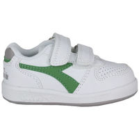 Sapatos Criança Sapatilhas Diadora Playground td 101.173302 01 C1931 White/Peas cream Verde