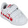 Sapatos Criança Sapatilhas Diadora 101.176276 01 C0823 White/Ferrari Red Italy Vermelho